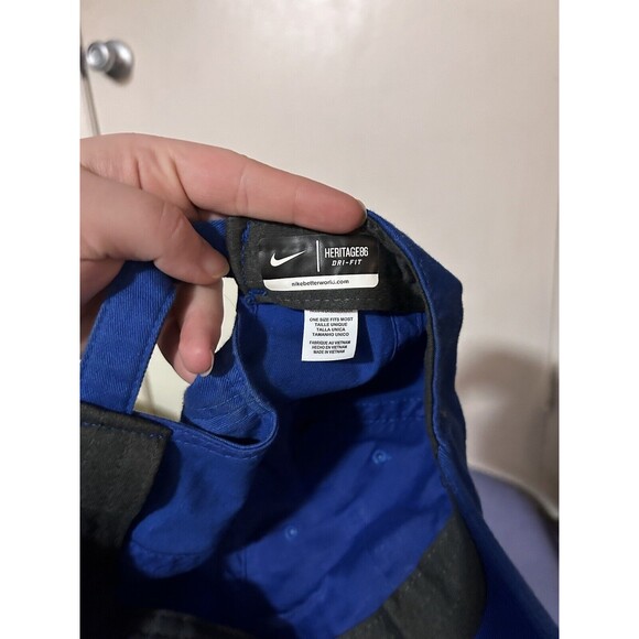 Blue University Florida Gators Nike Adjustable Strapback Cap Hat - Picture 5 of 6